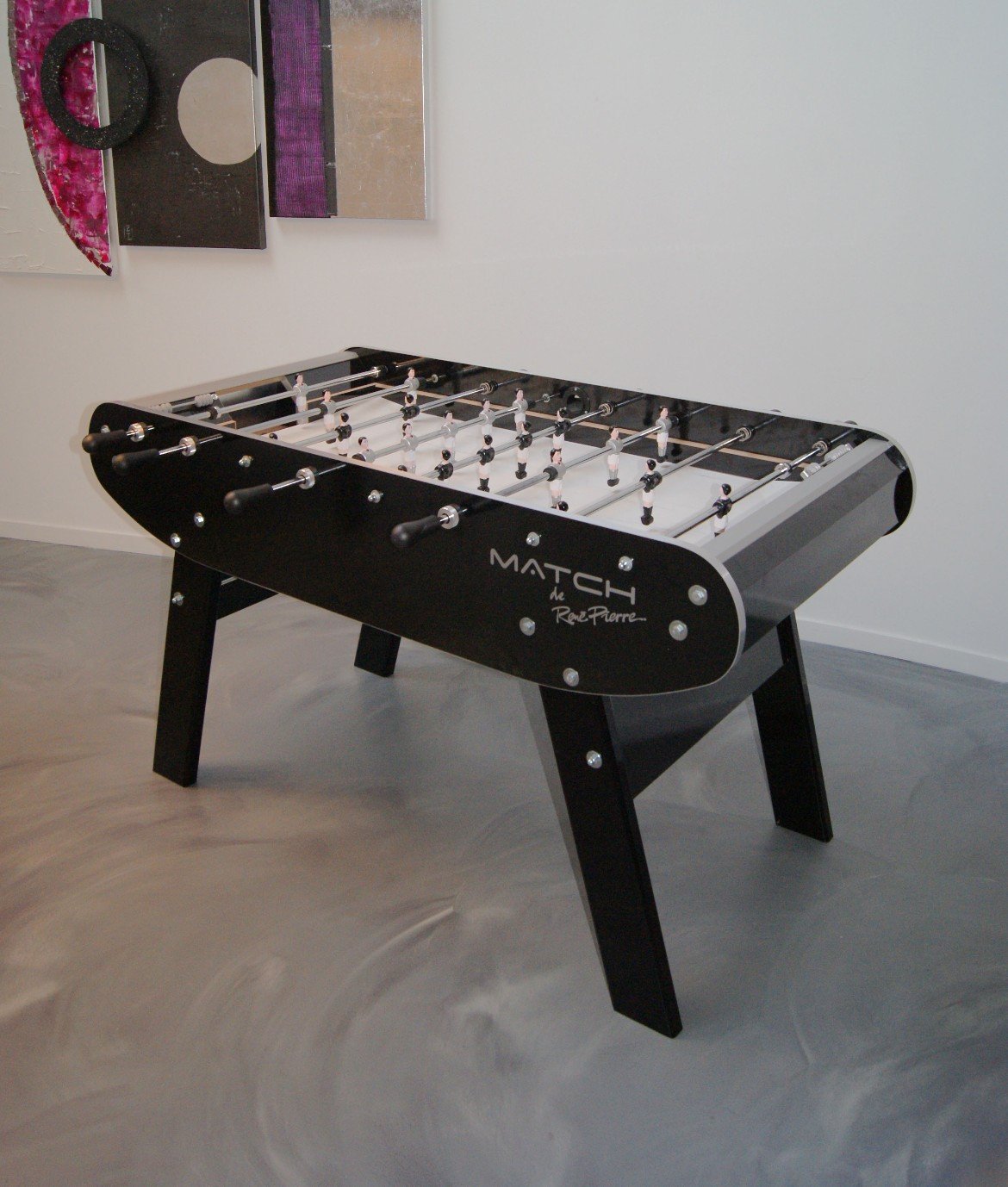 Baby Foot René Pierre Match Noir